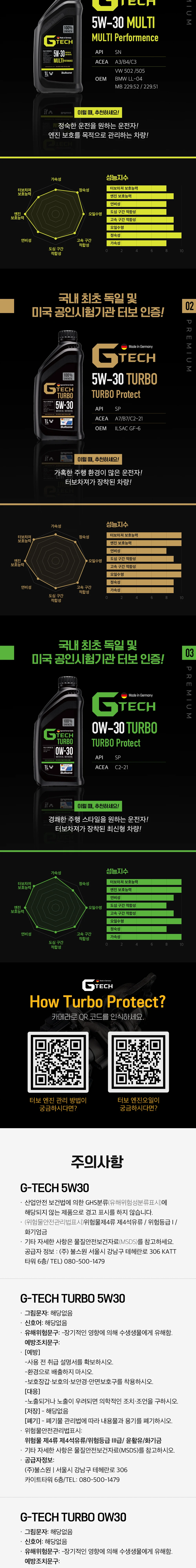 GTECH엔진오일